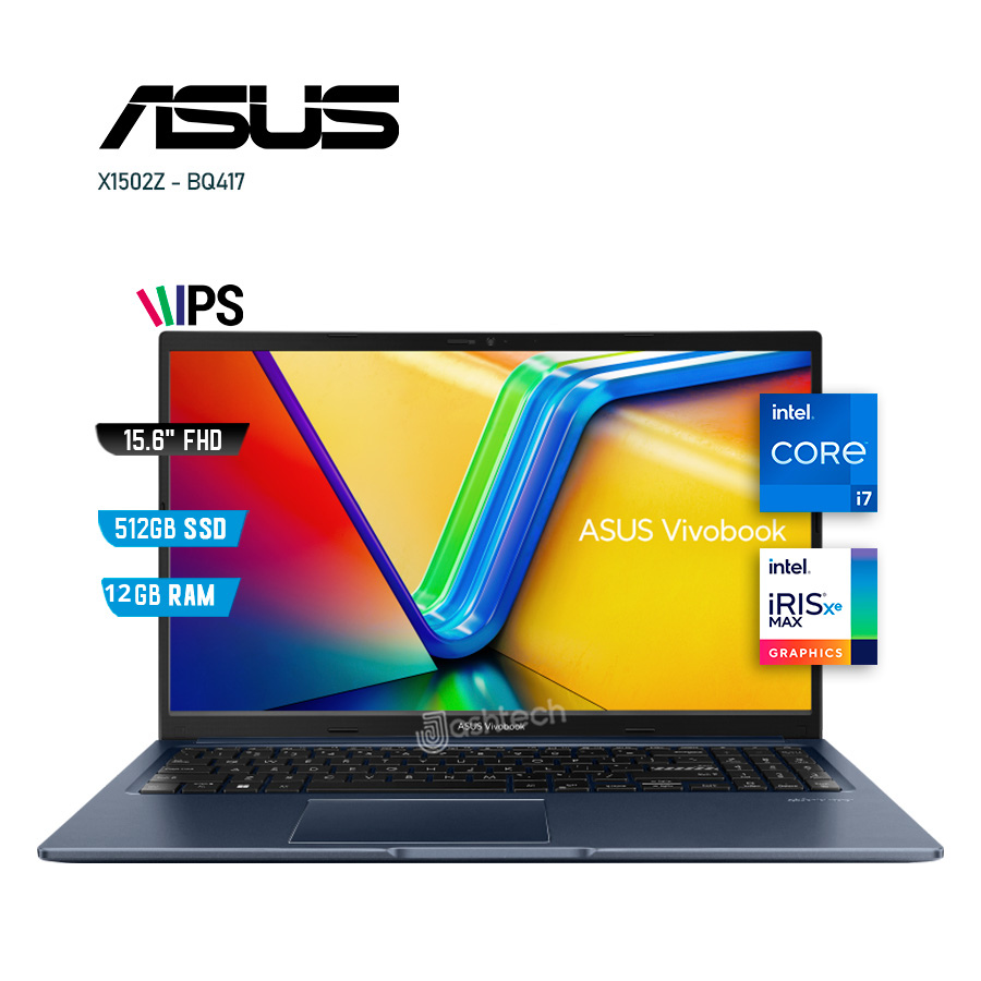 Laptop Asus Vivobook X1502z Core I7 1260p Ram 12gb Ssd 512gb Free 156