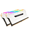 MEMORIA RAM CORSAIR RGB PRO DDR4 8GB 3200MHZ // BLANCO